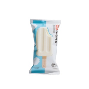 Custom Printed Popsicle Wrappers Plastic Frozen Ice <b>Cream</b> Biodegradable Popsicle Packaging <b>Bag</b> - Product Image 1