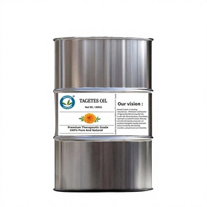 Cosmetics Formulations 2 KG Tagetes Essential Oil Steam Distilled Bulk Supply Wholesaler - With Industrial & Aromatherapy Grade - Product Image 1