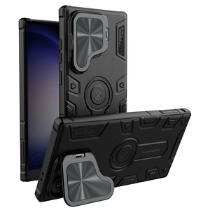 Nillkin marca CamShield Armor Prop serie magnética protege la lente y el soporte funda de teléfono móvil para Samsung Galaxy S24 <span class=keywords><strong>Ultra</strong></span> - Product Image 1
