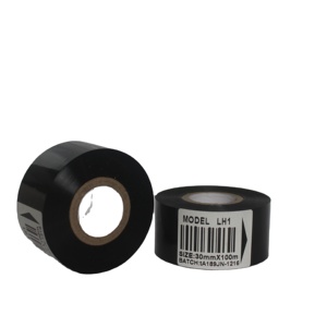 Cinta de Codificación Negra LC1 LC1* 30*<span class=keywords><strong>122</strong></span>, Cinta de Estampado en Caliente para Codificador de Estampado HP241 DY-8 - Product Image 1