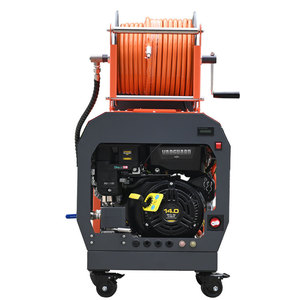 AMJET 4350psi4gpm Jetter d'égout Réservoir d'eau 60L Nettoyeur de tuyaux d'égout Nettoyeur d'égout 8in pour déblocage de plomberie domestique. - Product Image 4