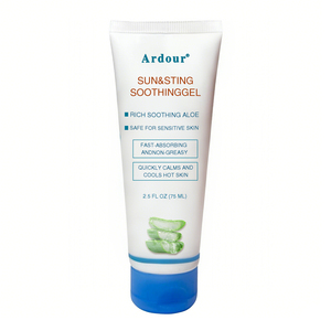 Crème hydratante pour le visage au gel d'aloe vera, crème hydratante pour la peau, rétrécissement des pores et réparation après soleil - Product Image 6