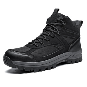 Zapatillas de Montaña de Media Caña en Gamuza Marrón con Puntera Reforzada y Cordones, Ideales para Senderismo y Fin de Semana en Zonas Rurales - Product Image 3