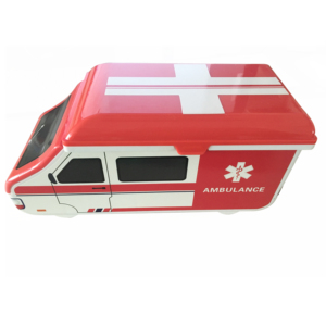 विशेष मजेदार एम्बुलेंस कार आकार प्राथमिक चिकित्सा बॉक्स यात्रा रचनात्मक प्राथमिक चिकित्सा बॉक्स किट बच्चों प्राथमिक चिकित्सा किट प्यारा आपातकालीन बॉक्स - Product Image 2