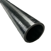 Tubo Estructural de Fibra de Carbono de Grado Aeroespacial con Filamento Enrollado CNER, Tubo de Refuerzo para UAV y Equipos Aeroespaciales