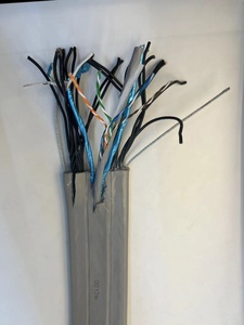 TVVBG Elevator Flat Control <span class=keywords><strong>Cable</strong></span> Verbund kabel mit Stahldraht für Elevator Copper Conductor und PVC-Isolierung - Product Image 2