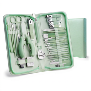 Kit Profesional de Manicura y Pedicura para Mujer, Cortaúñas de Acero Inoxidable, Cuidado de las Uñas, Viaje, Apto Enterprises AE-2571 - Product Image 1