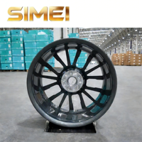 Jantes en alliage d'aluminium coulé SIMEI 17-24 pouces Range Rover Sport SV Edition One Design exécutif personnalisé 6061-T6 Finition noire