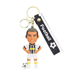 Porte-clés 2026 Star du football : Figurines Messi et Ronaldo pour les fans du Tournoi Mondial <span class=keywords><strong>de</strong></span> Football aux États-Unis, au Canada et au Mexique – Cadeau - Product Image 4