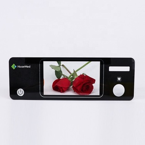 Tùy chỉnh 2.5D gorilla <span class=keywords><strong>glass</strong></span> 9h Ag AR lớp phủ lụa đen màn hình in ấn LCD màn hình cảm ứng hiển thị Bìa phòng tắm năng lượng mặt trời phòng tập thể dục sử dụng - Product Image 1