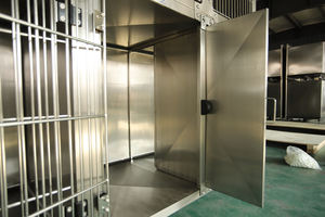 Kandang anjing besar baja tahan karat Modular tugas berat multi fungsi hotel anak anjing kandang anjing kandang bank kandang kandang kandang anjing - Product Image 5