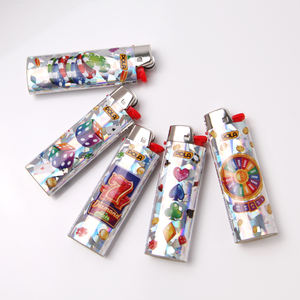 Encendedor de Gas de Plástico Recargable Desechable de Diseño Personalizado, Tamaño Máximo, Calidad Clásica Superior 2026, para Cigarrillos - Product Image 3