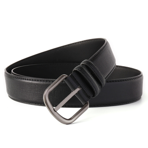 2024 पु चमड़े के बेल्ट पुरुष पेशेवर बेल्ट पुरुषों के लिए पिन बकल बेल्ट - Product Image 5