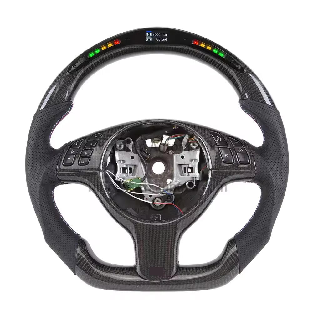 ไม่มีเยื่อหนัง+คาร์บอนไฟเบอร์+LED+ตะเข็บสีแดงและสีน้ำเงิน