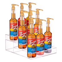 Acrylique Vin Affichage Riser Rack Comptoir Bar Stand Organisateur Porte-Bouteille De Stockage pour Vin Affichage