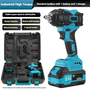 1300Nm High Torque Quality Modern <b>Tools</b> Renovations & Repairs Portable 1/2inch <b>Power</b> Wrench High-Intensity Impact AT-IW3003-39' - Product Image 6