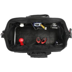 Sac à outils classique à large fermeture éclair de 16 pouces avec Base étanche | Sangle réglable pour le stockage d'accessoires à main - Product Image 4