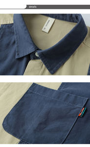 2024 Mens Mặc Giản Dị Áo Sơ Mi 100% Cotton Dài Tay Áo Hàng Hóa Áo Sơ Mi Cộng Với Kích Thước Mens Mùa Thu Quần Áo Thổ Nhĩ Kỳ Người Đàn Ông Quần Áo - Product Image 3