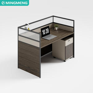 Bureau de direction, bureau du personnel, simple et moderne, 4/6 places, bureau du personnel de bureau, bureau des finances avec cloison d'écran - Product Image 6