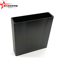 Boîtier d'extrusion en aluminium anti-ondes électromagnétiques à paroi épaisse pour transmetteur de signal et instrument de test de laboratoire