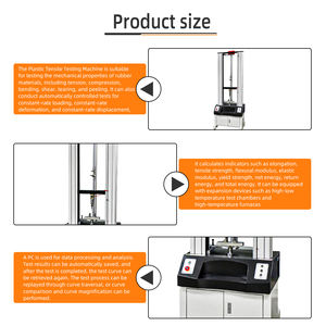 جهاز اختبار قوة الشد المخبري الشامل بشاشة رقمية وتصنيف IP55 ودقة عالية بدقة 1/300,000 - Product Image 3
