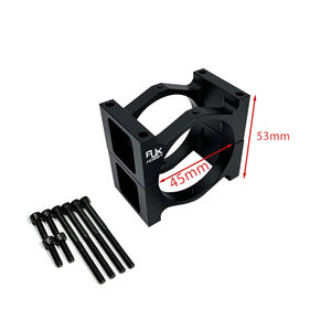 RJXHOBBY RJX 40/45/50mm RJX3599 Abrazadera de Tubo de Carbono, Conector de Aro de Tubo de Fibra de Carbono, Accesorios de Fijación para Drones - Product Image 3
