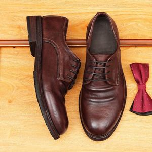 Zapatos de Vestir de Diseño Original para Hombre, Zapatos Oxford Hechos a Mano, Zapatos Casuales de Cuero Genuino para Hombre - Product Image 1