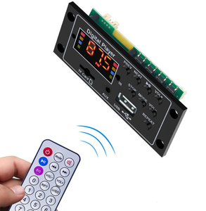 Décodeur audio MP3, module radio BT 5.0, carte de décodage audio avec affichage numérique LED, accessoire audio de type carte - Product Image 3