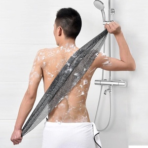 Polyester Exfoliating <strong>Scrubber</strong> Extra Rough Exfoliating Washcloth <strong>Back</strong> Body <strong>Scrubber</strong> Towel <strong>for</strong> <strong>Shower</strong> - Product Image 1