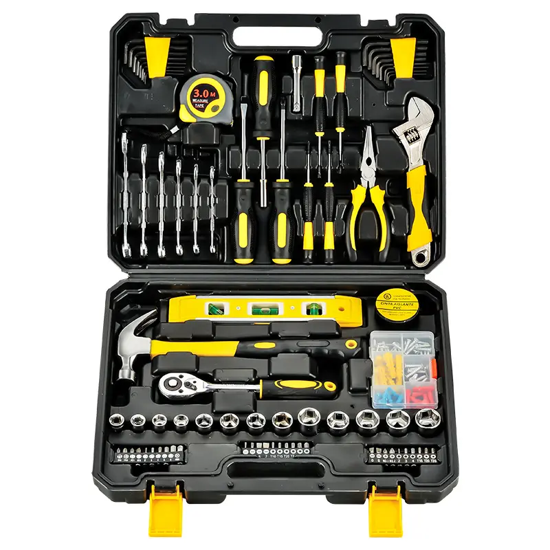 Home Hardware Hand Tool Combination Toolbox Auto Repair Toolkit Electric Tool Box Gift Garden Toolbox Household Hand Tool Set