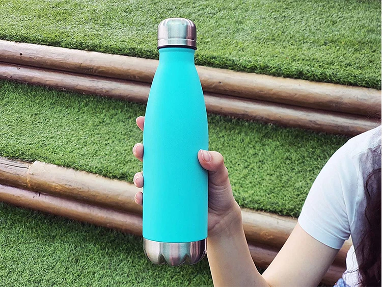 2021 New Motivational Insulated Stainless Steel Cola Water Bottle With Custom Logo Bottle Water 300ml
