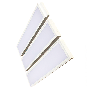 Engineering Project Indoor <strong>Lighting</strong> Iron <strong>Aluminum</strong> <strong>Frame</strong> Holder 30X120cm Ceiling Light Fixtures Bracket for <strong>T8</strong> Double Light 2X18w - Product Image 1