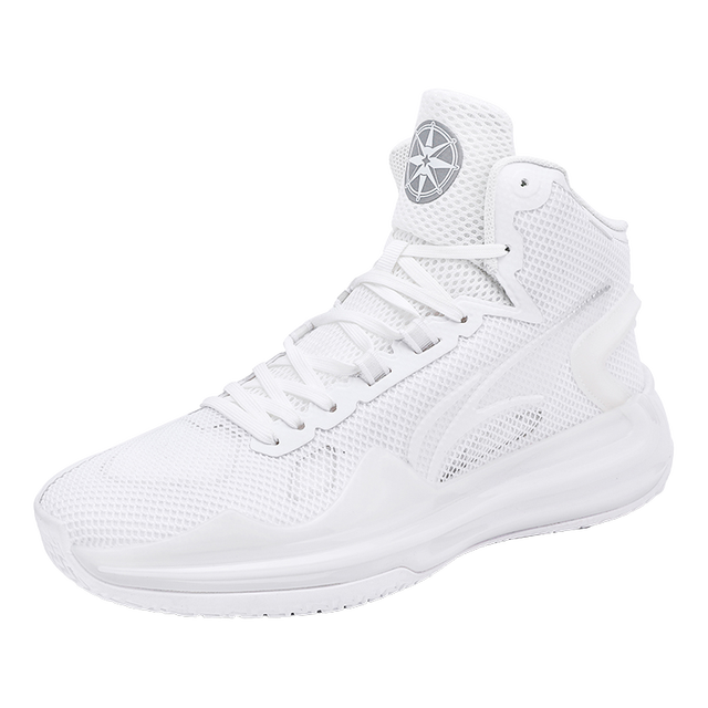 2023 New Wholesale Professional Basketball Sneakers Anti-skid High-top Couple Custom Brand Breathable Men Basketball Shoes