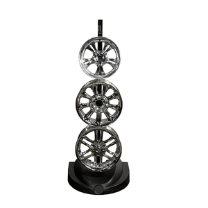 <span class=keywords><strong>3</strong></span> de rotación pesada piso ruedas de Metal borde bastidores de venta al por menor de neumáticos pantalla <span class=keywords><strong>Rack</strong></span>. - Product Image 5