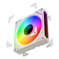 Ventilador LED RGB AntarcChill de 120 mm, Nuevo Disipador de Calor para Computadora de Escritorio para Juegos, Radiador de Aire para PC con Funciones LED