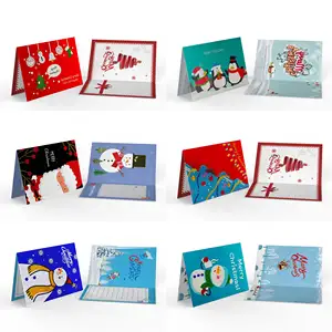 custom greeting card Christmas Day diy diamond painting greeting card 6pcs/set handicrafts gifts