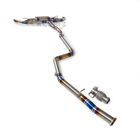 Hochwertige Titan-Legierung Catback-Auspuffanlage mit Valvetronic für Mercedes-Benz GLC300E 2.0T 2015-2021 für Sanftere Leistungsabgabe