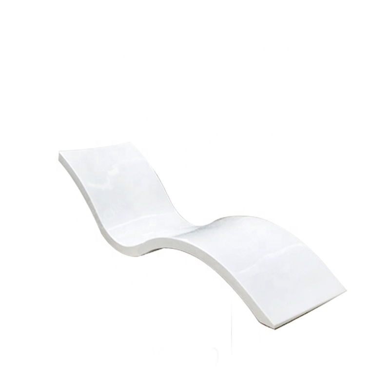 Daybed Outdoor Furniture lounge waterproof swimming pool lounge chair S-shaped chair
