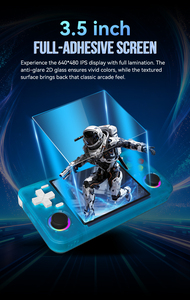Console de jeu portable rétro open source RF35H, écran 3,5 pouces 640x480, Linux RK3326, WiFi, multijoueur, lumière RGB, joystick, jeux - Product Image 3