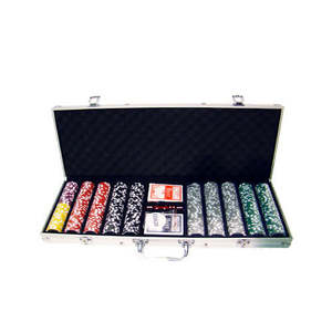 Fichas de póquer de casino Ace 500 con ESTUCHE DE ALUMINIO - Product Image 2