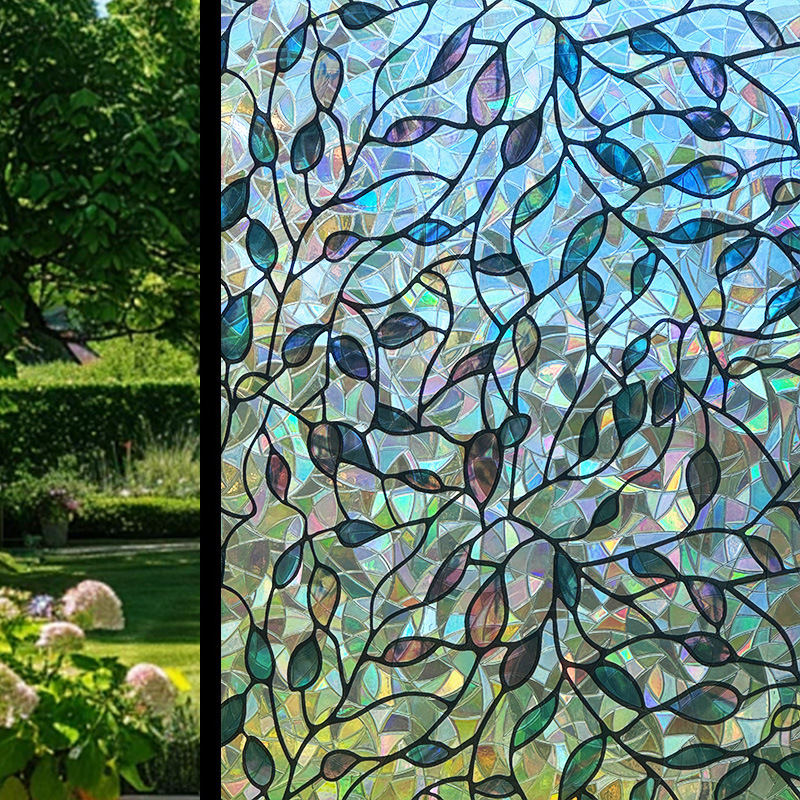 Motif de feuilles vertes entrelacées60*100cm