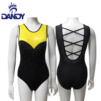 Justaucorps de danse personnalisés Dandy pour filles, justaucorps de gymnastique de Noël