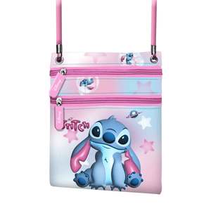 Karactermania For Dis-ney <b>Lilo</b> and Stitch Cosmic-Action Vertical Crossbody Bag, Pink - Product Image 1