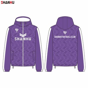 Tùy chỉnh thiết kế mô hình thăng hoa người đàn ông đào tạo Áo khoác thể thao áo khoác bóng đá đào tạo mặc thăng hoa áo gió - Product Image 5