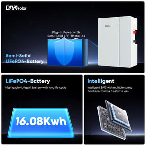 Batería de Litio de Bajo Voltaje para Almacenamiento de Energía Doméstica, Nivel Solar IP20 IP65, 51.2V 314Ah 16kWh, DHN-LVWES16-G1 - Product Image 6