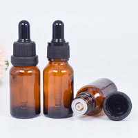 Matti erte 5ml 10ml 20ml 1 Unze 30ml 50ml 100ml Braun Reichlich Kosmetik glas Grün Boston Oil Dropper Runde Flasche mit schwarzer Pipette