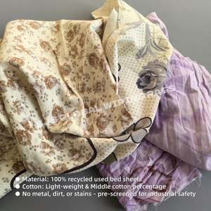 Trapos de Limpieza de Tela, Trapos de Algodón 100%, Trapos de Pintor, Trapos de Algodón Reciclado para Limpieza Industrial - Product Image 4