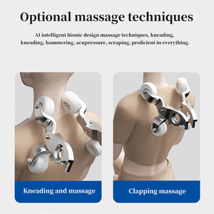 2025 Luxus Spa 4D Zero-Gravity Elektrischer Tragbarer <span class=keywords><strong>Shiatsu</strong></span>-Büro-Massagesessel Liege Salonbett für Ganzkörpermassage - Product Image 2