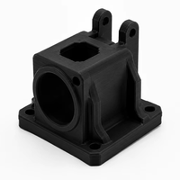 Pièces en plastique personnalisées imprimées en 3D, fabrication rapide de prototypes en PETG, composants industriels fonctionnels OEM ODM