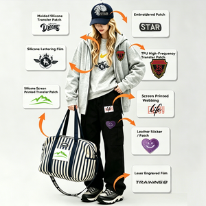Etiqueta de Satén <span class=keywords><strong>para</strong></span> Prendas de Vestir, 100% Poliéster, Suave e Impermeable, Impresa con Serigrafía Personalizada, con Instrucciones de Lavado, Suministro Directo de Fábrica - Product Image 3